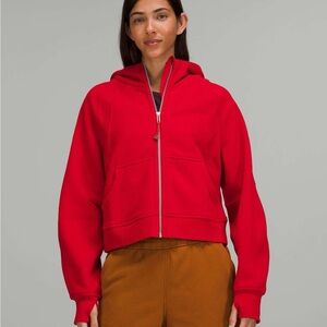 Lululemon Full Zip Cropped Scuba